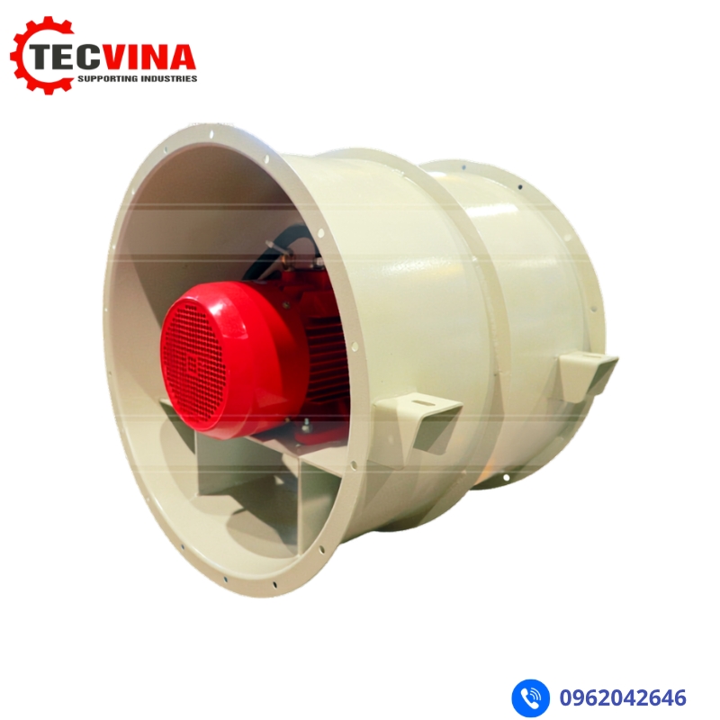 Quạt hướng trục tăng áp cầu thang AXP-7-D